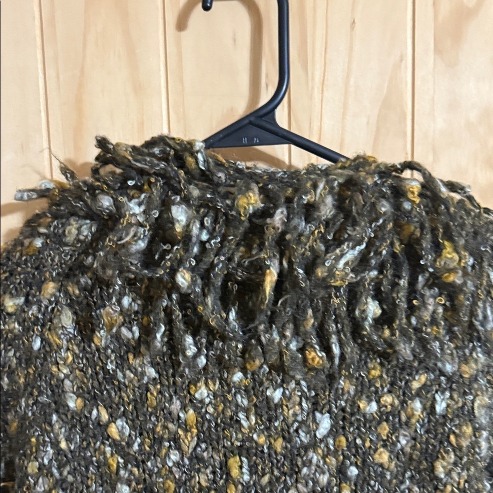 Ruby Rd. Multicolor Textured Knit 15% Wool Jacket - Picture 6 of 8